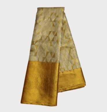 Golden Prism Saree